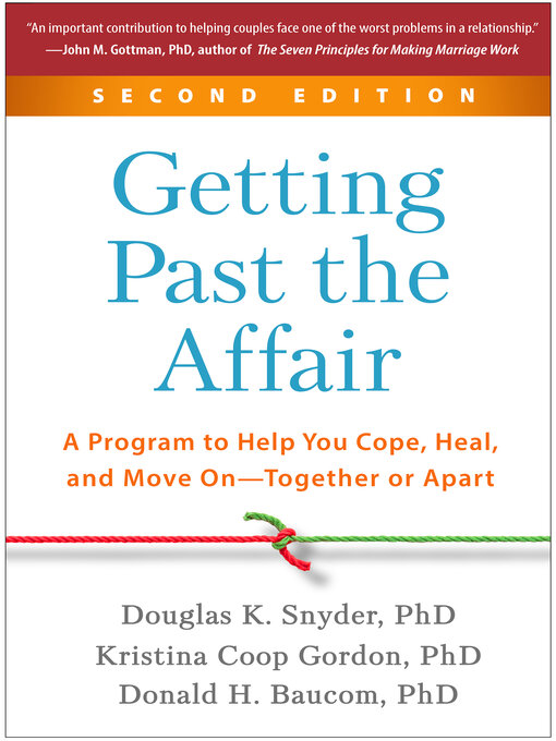 Title details for Getting Past the Affair by Douglas K. Snyder - Available